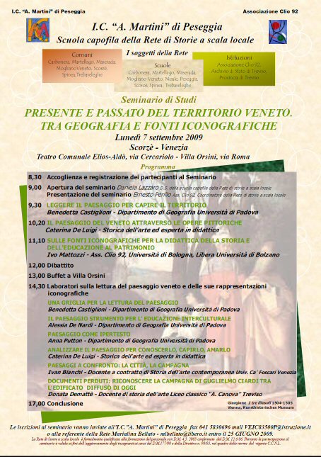 convegno peseggia2009
